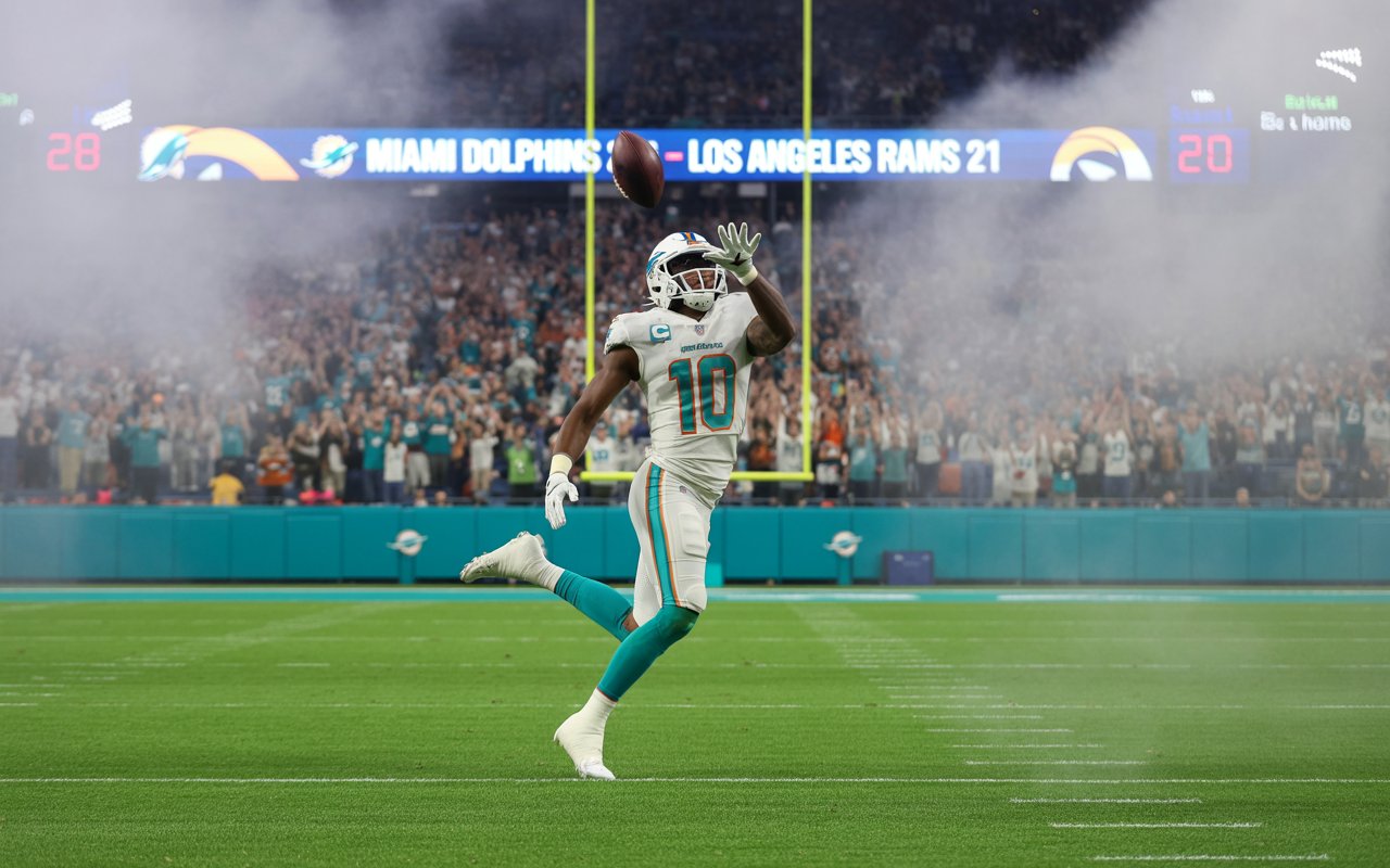 Miami Dolphins vs Los Angeles Rams Match Player Stats