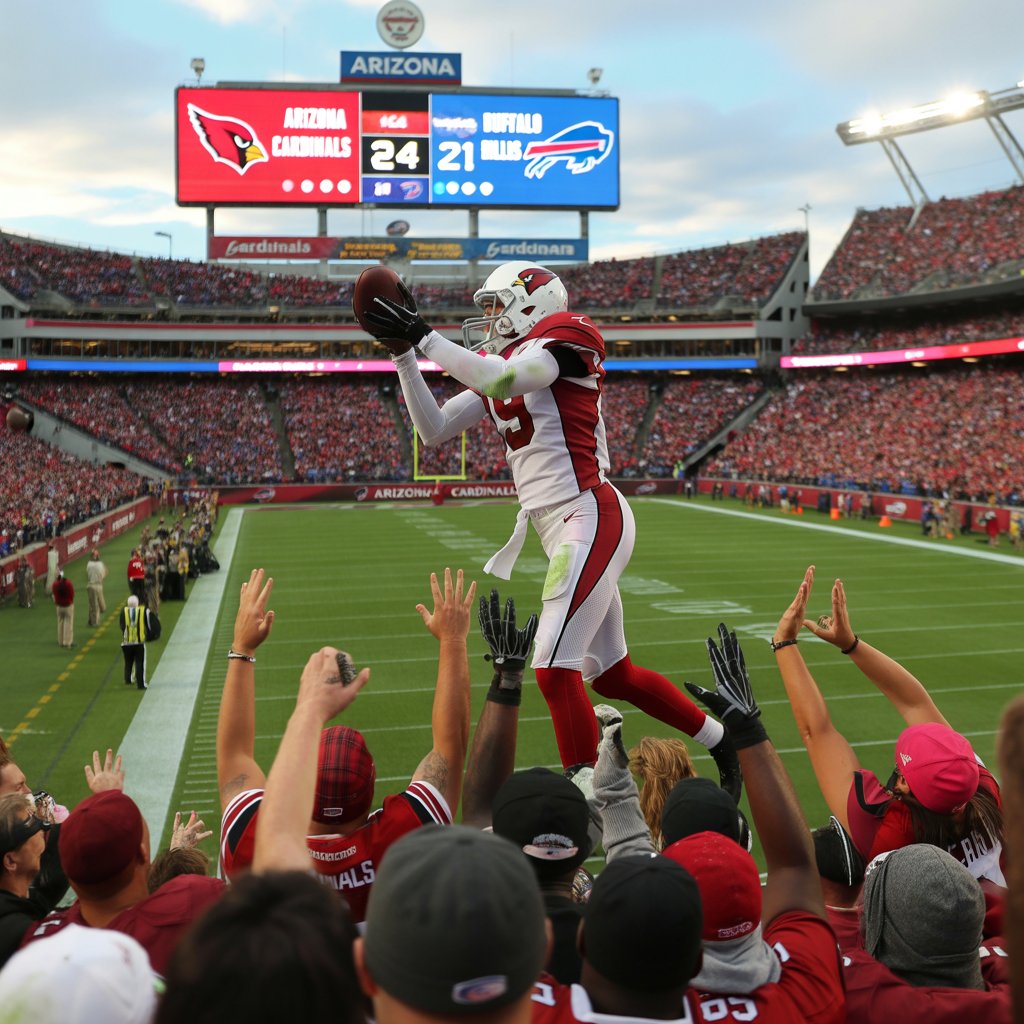 Arizona Cardinals vs Buffalo Bills Match Player Stats