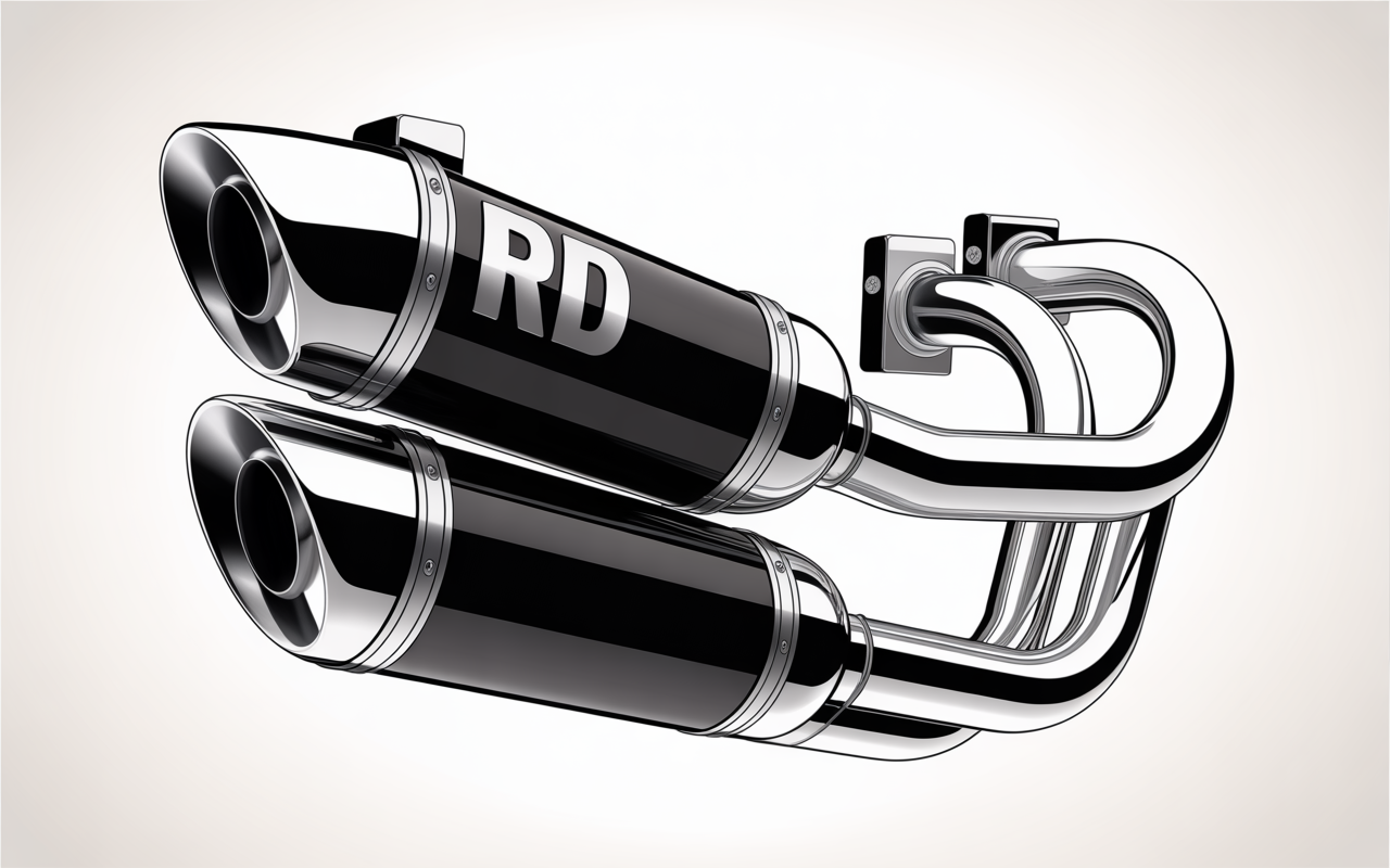 Escapamento RD