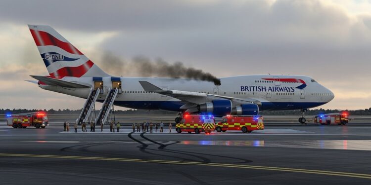 British Airways Emergency Flight Ba286