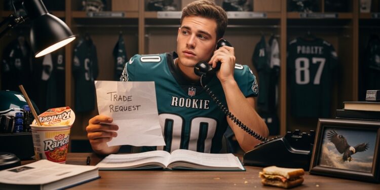 eagles rookie trade attempt