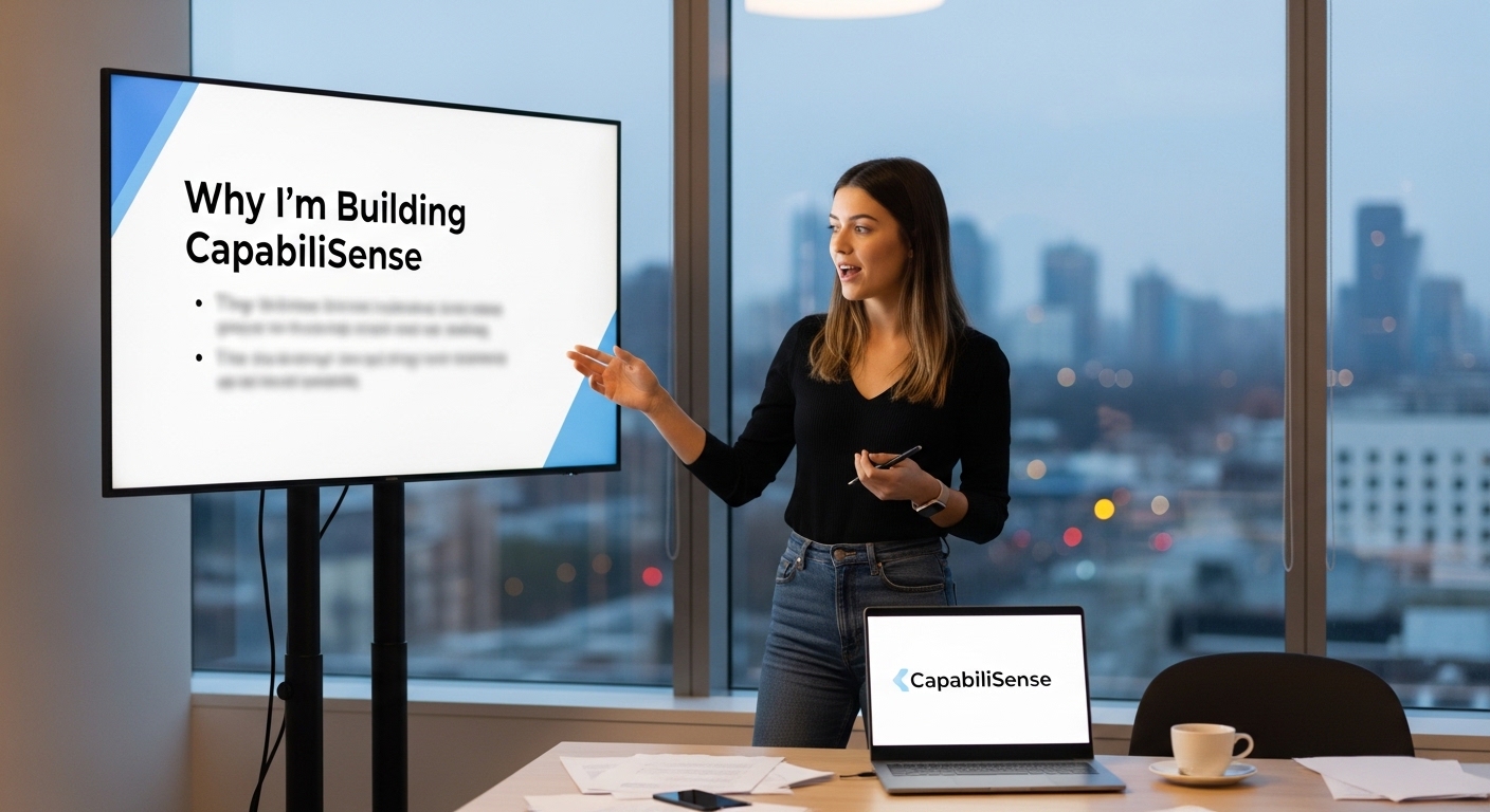 why im building capabilisense