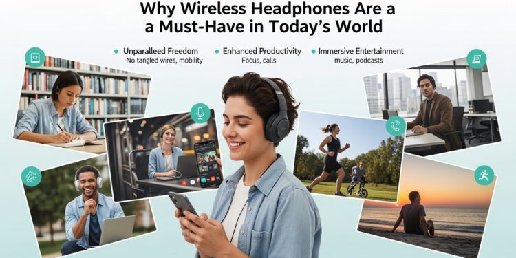 Why Wireless Headphones Are a Must-Have in Today’s World