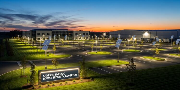 Commercial solar lights: Save on Energy, Boost Security, and Go Green